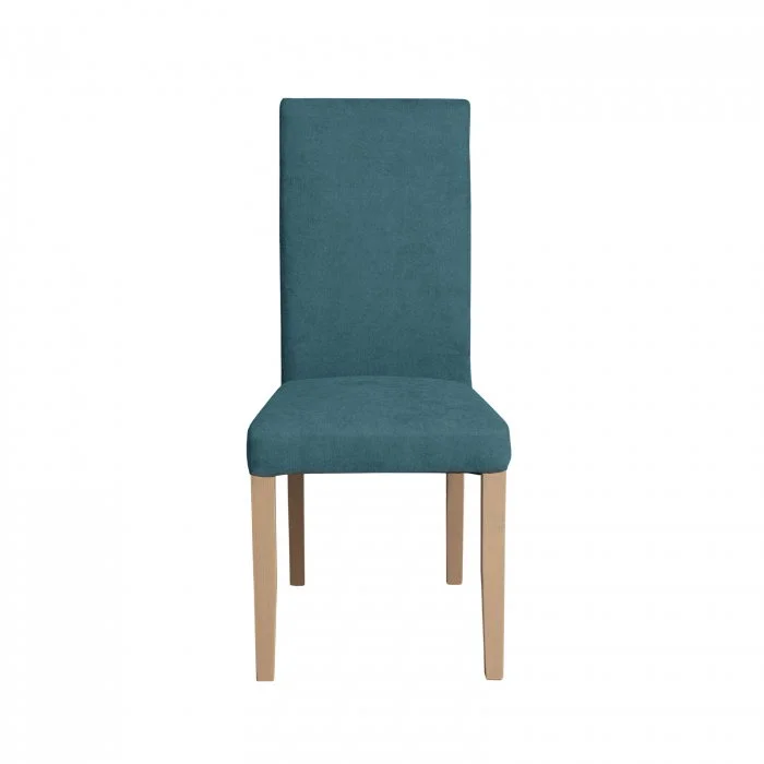 Scaun living TEO, picioare lemn natur, stofa turcoaz, 46x60x98 cm Scaun living TEO, picioare lemn natur, stofa turcoaz, 46x60x98 cm