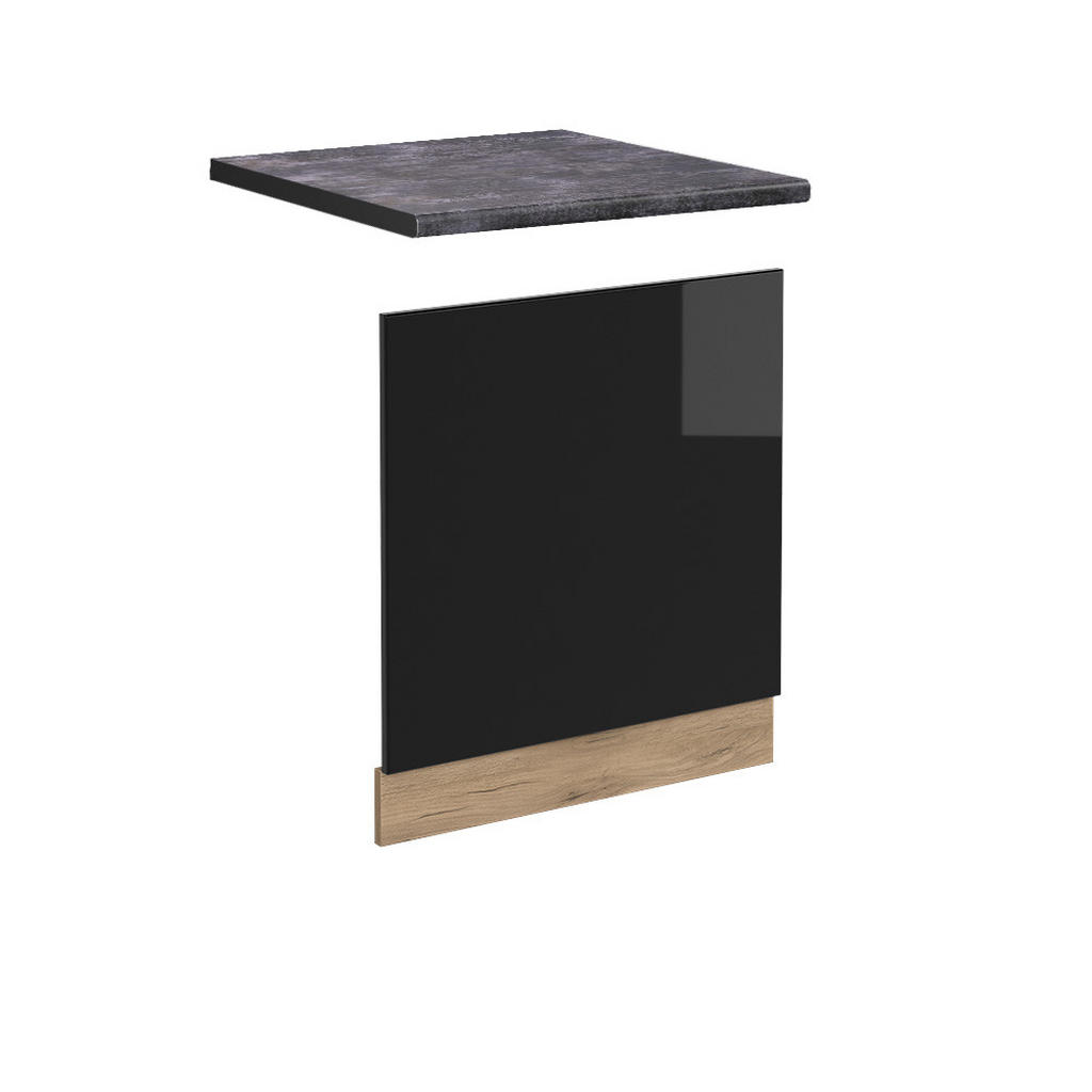 PANOUL FRONTAL R-Line Negru lucios ridicat 60 cm , AP Antracit PANOUL FRONTAL R-Line Negru lucios ridicat 60 cm , AP Antracit