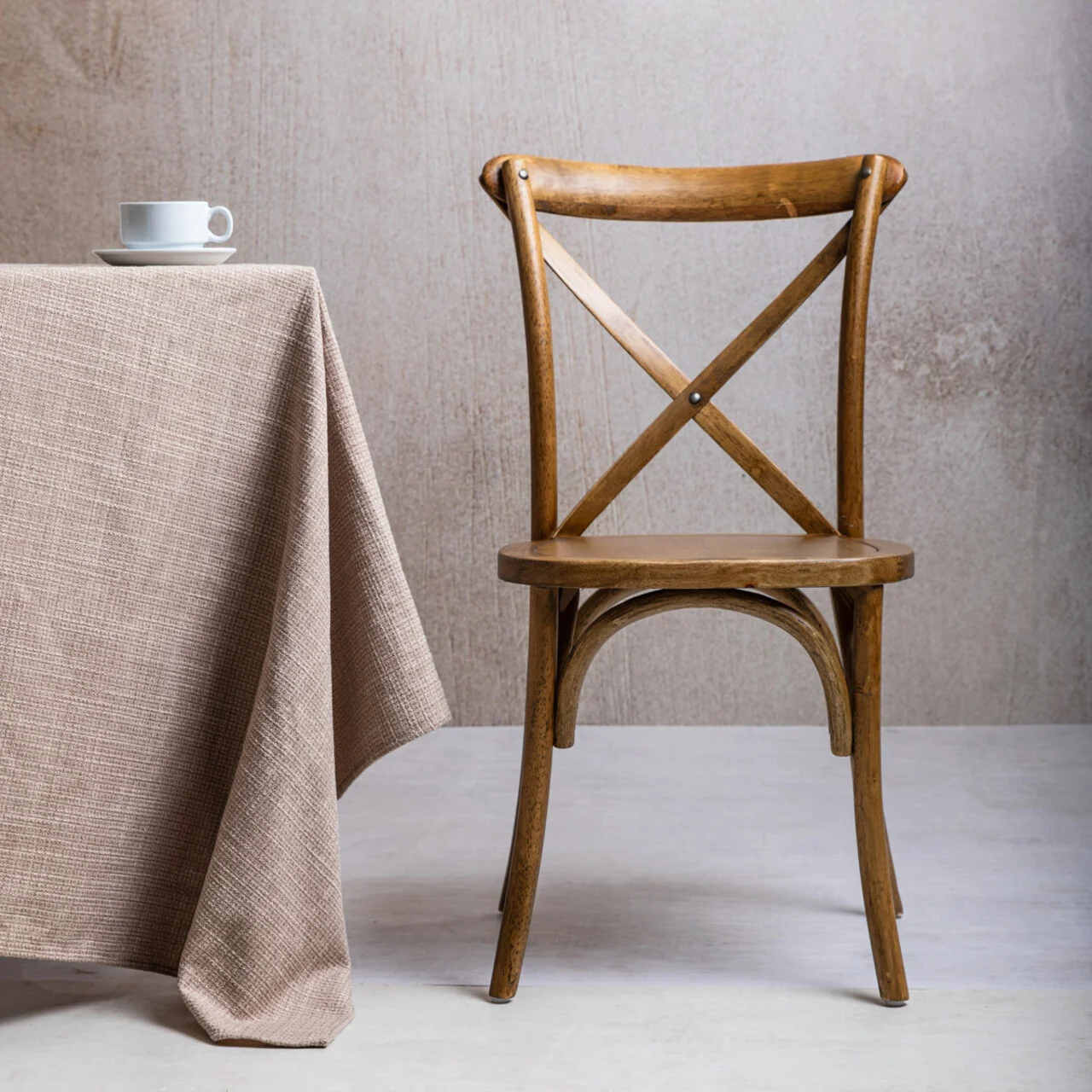 Scaun Loseli, Homla, 52x48x88 cm, lemn, maro Scaun Loseli, Homla, 52x48x88 cm, lemn, maro