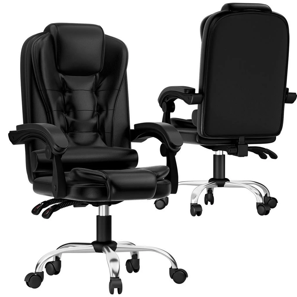 SCAUN DE BIROU ergonomic cu șezut căptușit, înălțime reglabilă și funcție de înclinare SCAUN DE BIROU ergonomic cu șezut căptușit, înălțime reglabilă și funcție de înclinare