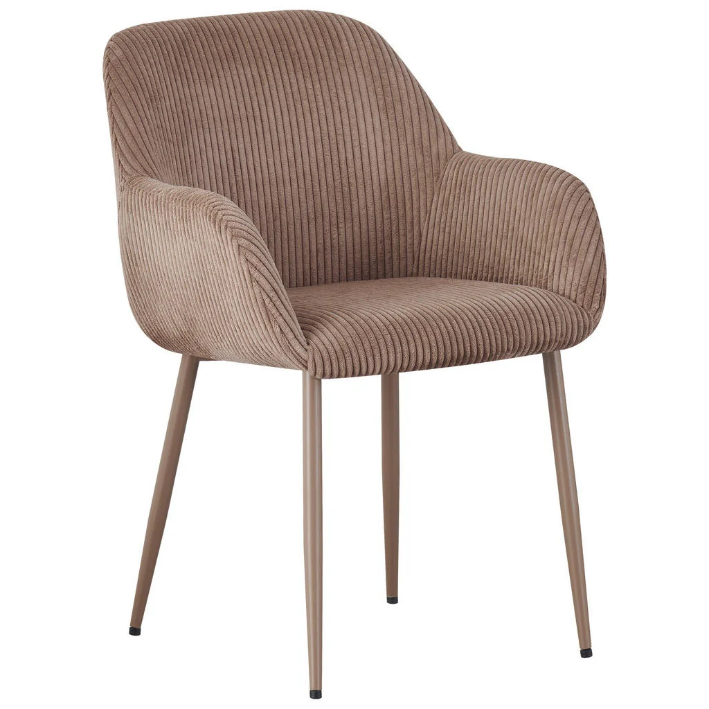 Scaun Cu Brațe din metal, textil, taupe Scaun Cu Brațe din metal, textil, taupe