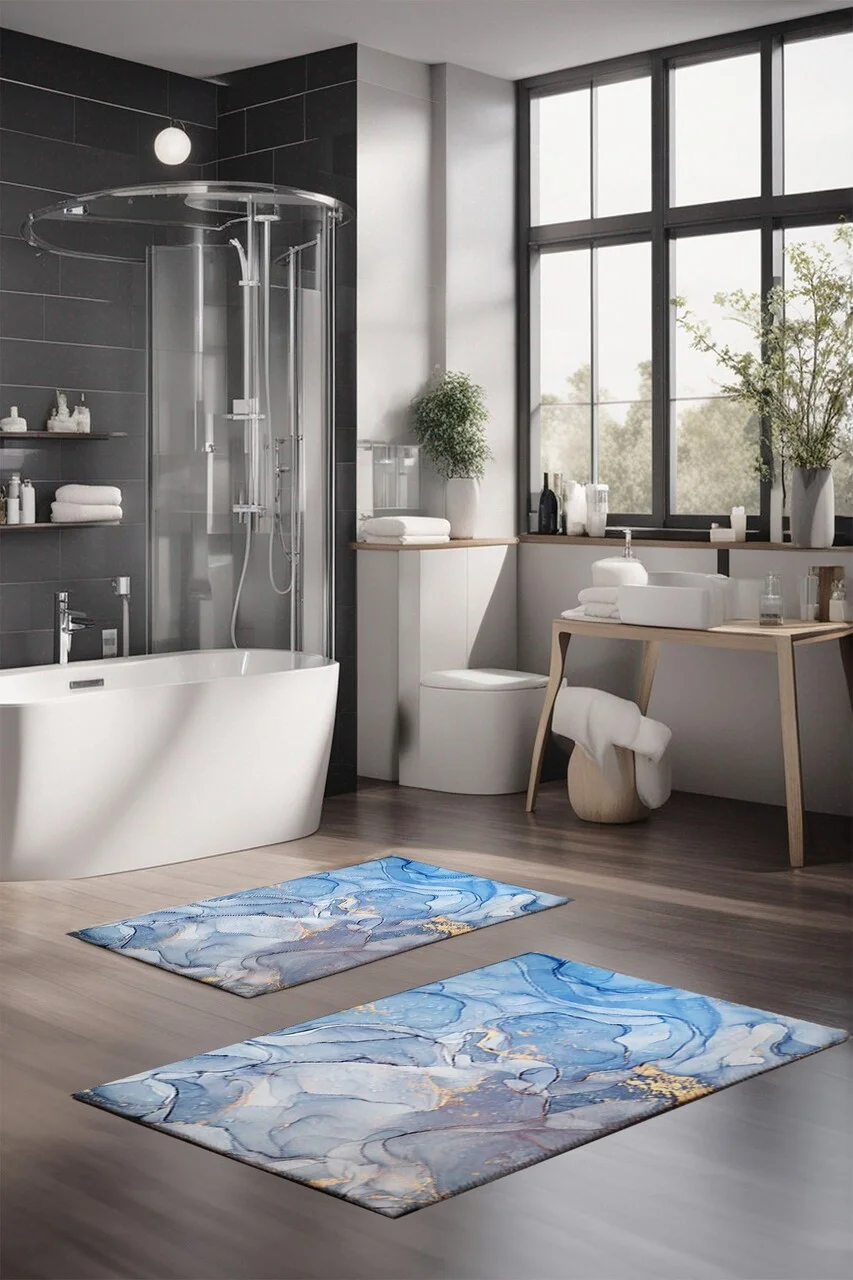 Set covorase de baie, L'essentiel Maison, CT-5028, Multicolor Set covorase de baie, L'essentiel Maison, CT-5028, Multicolor