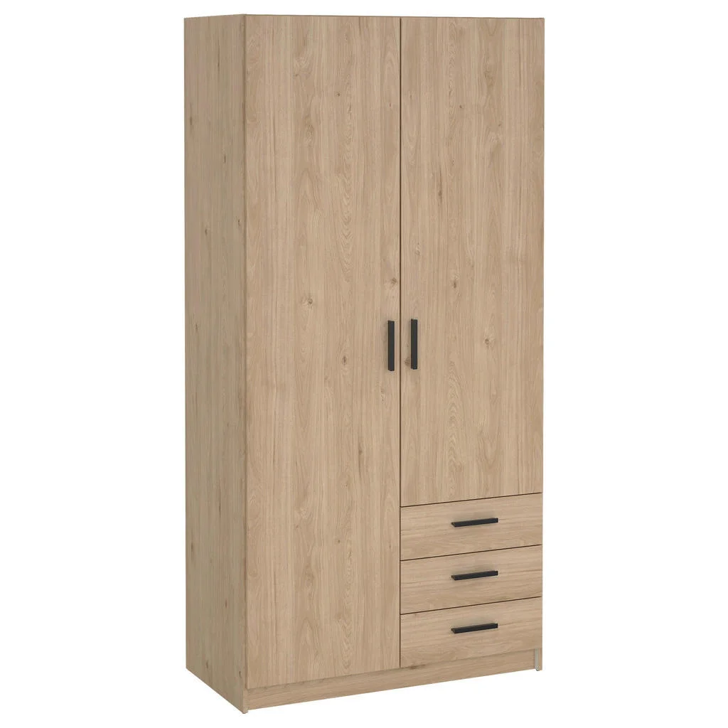 Șifonier, 98,5/200,4/49,8 cm, culoare lemn stejar Șifonier, 98,5/200,4/49,8 cm, culoare lemn stejar