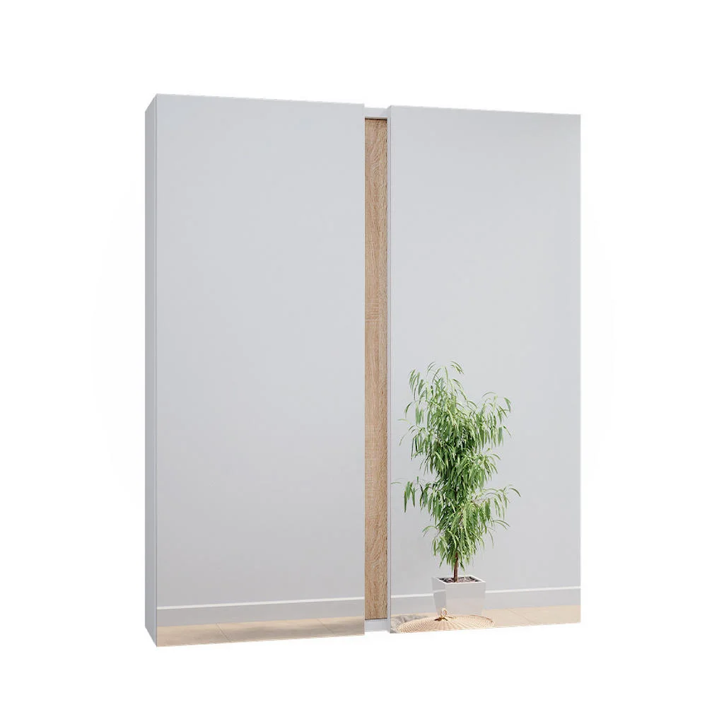 DULAP OGLINDĂ BAIE Gloria Alb 70.4x84 cm cu 2 usi DULAP OGLINDĂ BAIE Gloria Alb 70.4x84 cm cu 2 usi