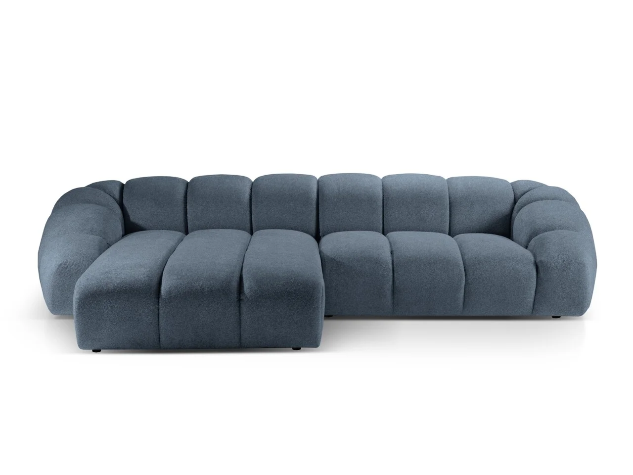Coltar stanga 4 locuri, Diana-192, Micadoni Home, 334x182x72 cm, catifea structurata, albastru jeans Coltar stanga 4 locuri, Diana-192, Micadoni Home, 334x182x72 cm, catifea structurata, albastru jeans