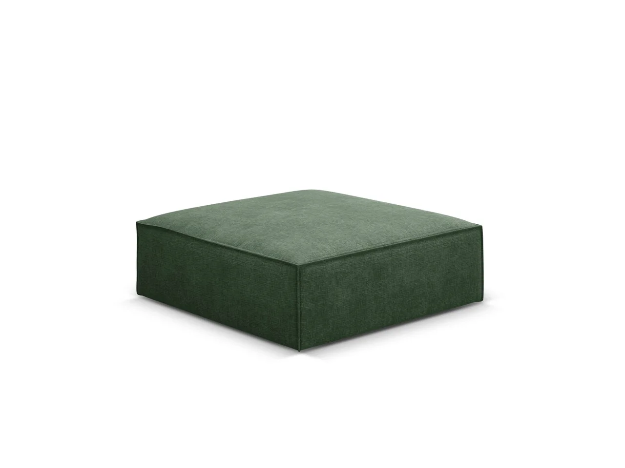Taburet, Kaelle, Micadoni Home, BL, 100x80x38 cm, poliester chenille, verde bottle Taburet, Kaelle, Micadoni Home, BL, 100x80x38 cm, poliester chenille, verde bottle
