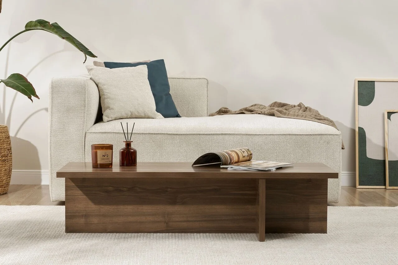 Masuta de cafea, Hanah Home, Harbor, 120x30x45 cm, Maro Masuta de cafea, Hanah Home, Harbor, 120x30x45 cm, Maro