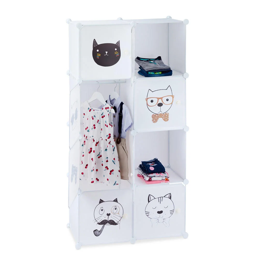 DULAP Multicolor modular 6 compartimente 145x74x36,5 cm DULAP Multicolor modular 6 compartimente 145x74x36,5 cm