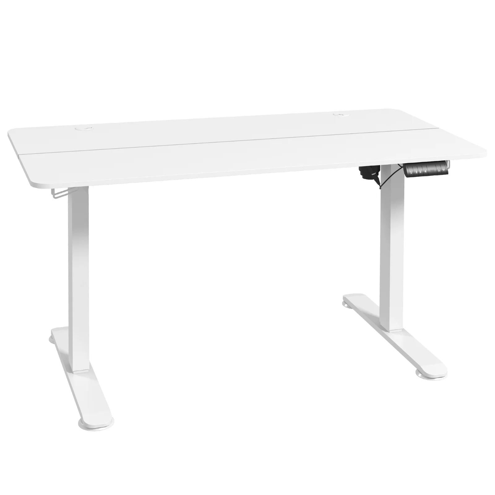 Vinsetto Birou Electric de Înălțare și Coborâre, 140 cm x 70 cm x 116 cm, Alb | Aosom Romania Vinsetto Birou Electric de Înălțare și Coborâre, 140 cm x 70 cm x 116 cm, Alb | Aosom Romania
