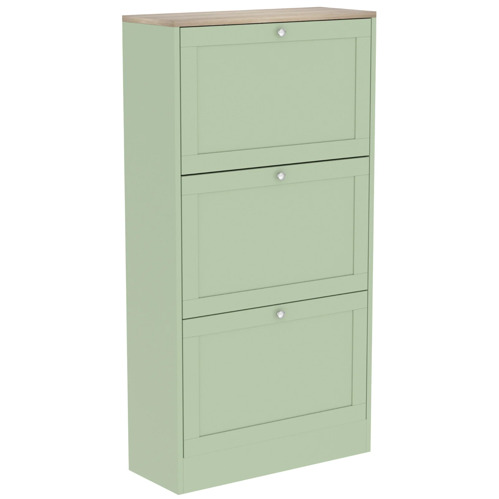 HOMCOM Dulap pentru încălțăminte Stil modern, 3 uși abătătoare, 18 perechi de pantofi, 60 x 23,5 x 115 cm, Verde | Aosom Romania HOMCOM Dulap pentru încălțăminte Stil modern, 3 uși abătătoare, 18 perechi de pantofi, 60 x 23,5 x 115 cm, Verde | Aosom Romania