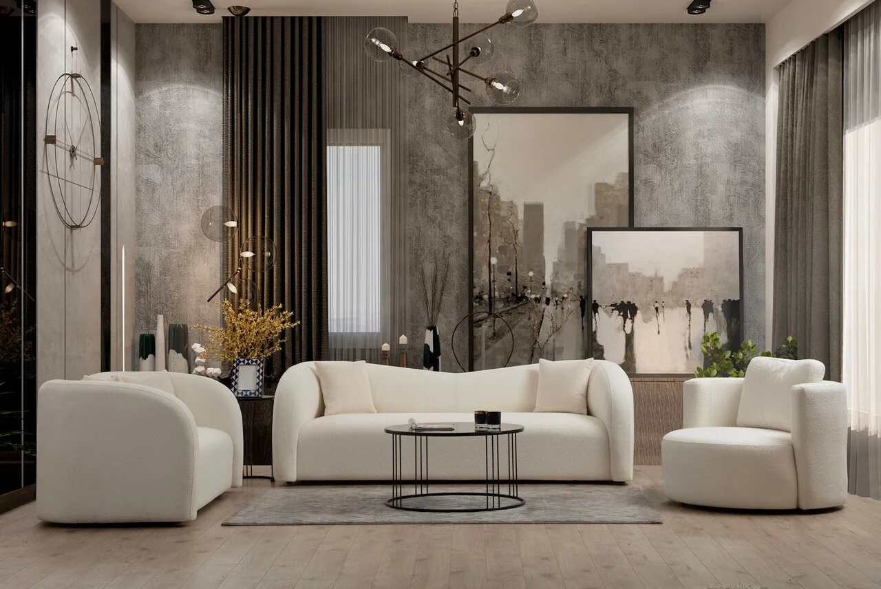 Canapea 2 locuri, Atelier del Sofa, 560ARE1867, Crem Canapea 2 locuri, Atelier del Sofa, 560ARE1867, Crem