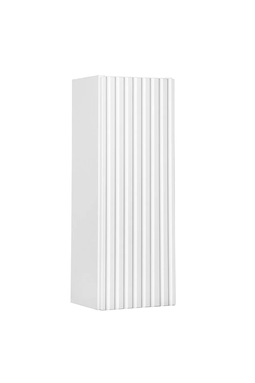 Dulap suspendat cu 1 usa, Nova White, Comad, 20x18.9x57 cm, MDF/PAL laminat, alb mat Dulap suspendat cu 1 usa, Nova White, Comad, 20x18.9x57 cm, MDF/PAL laminat, alb mat