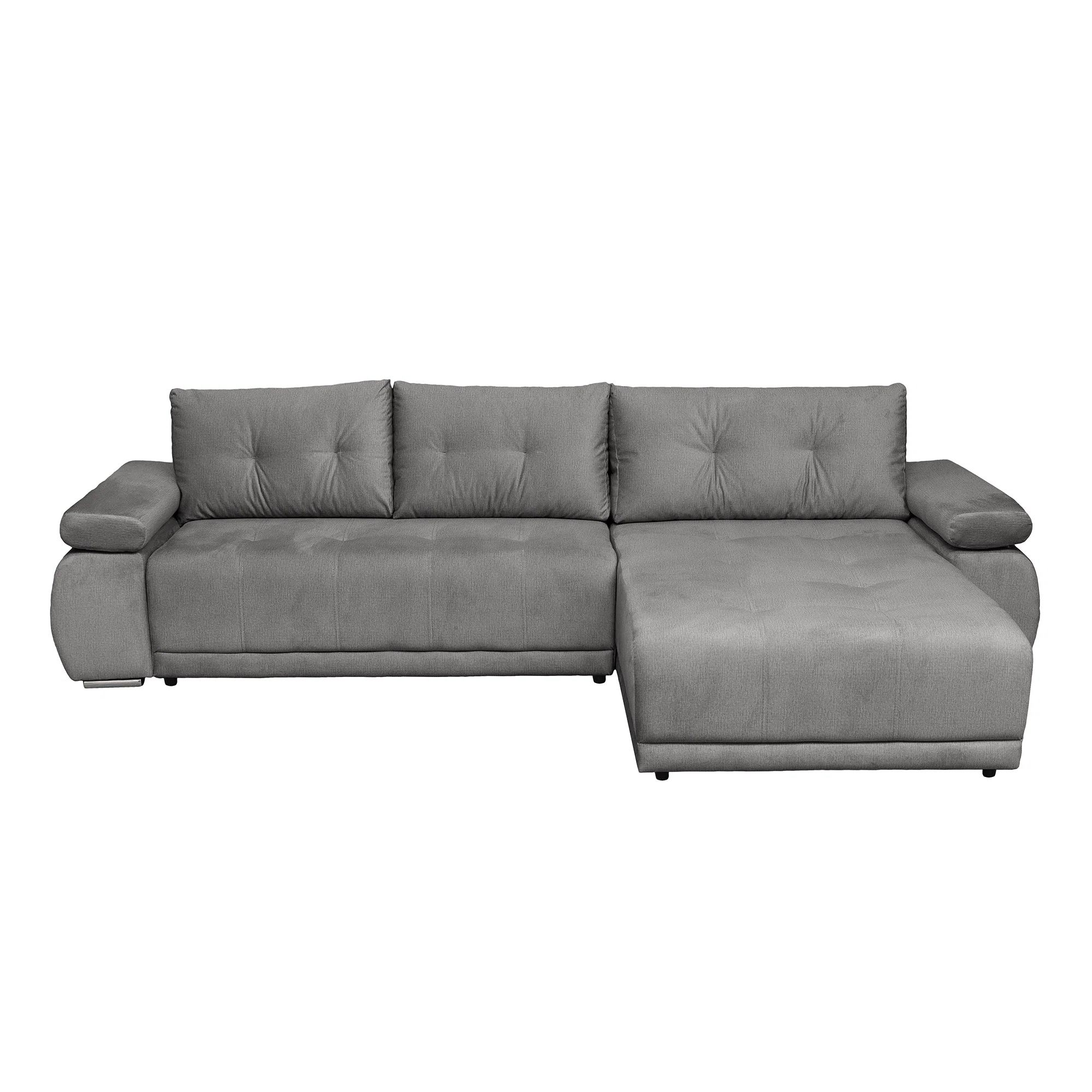 Coltar extensibil SAINT TROPEZ, cu arcuri si lada depozitare, colt interschimbabil, gri deschis, 315x204x85 cm Coltar extensibil SAINT TROPEZ, cu arcuri si lada depozitare, colt interschimbabil, gri deschis, 315x204x85 cm