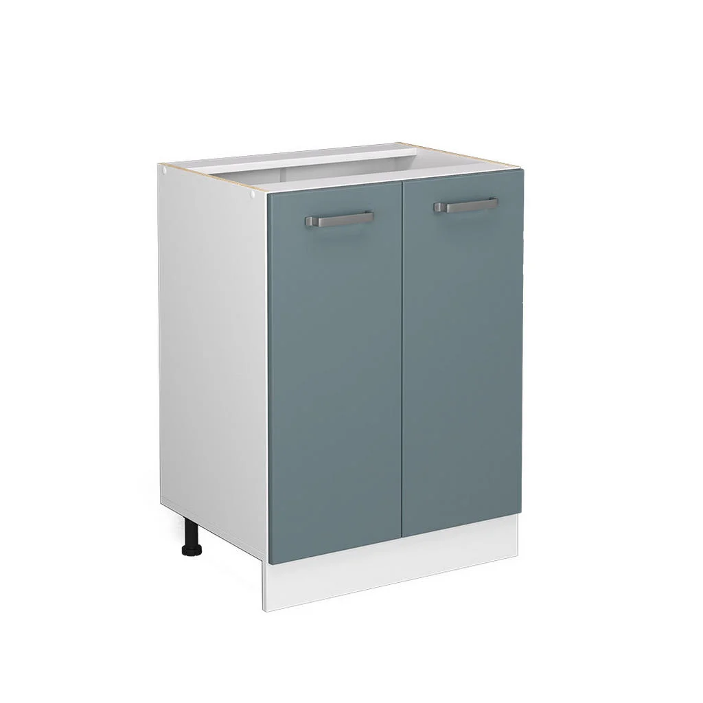 DULAP UNIVERSAL DE BAZĂ R-Line Albastru-gri 60 cm cu usi, fara blat DULAP UNIVERSAL DE BAZĂ R-Line Albastru-gri 60 cm cu usi, fara blat