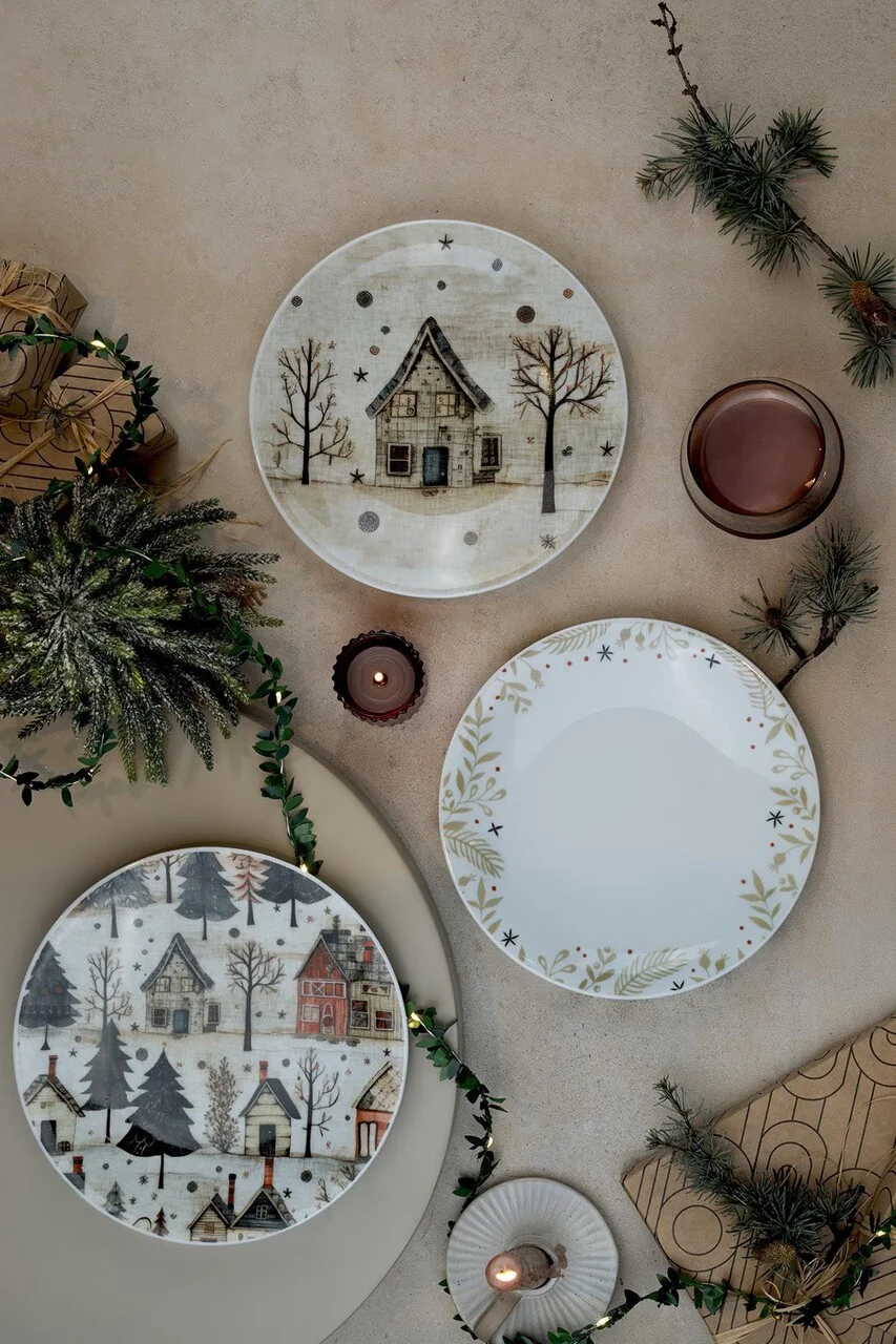 Set de servire pentru tort (6 bucăți), L'essentiel Maison, 710KTP3739, Multicolor Set de servire pentru tort (6 bucăți), L'essentiel Maison, 710KTP3739, Multicolor