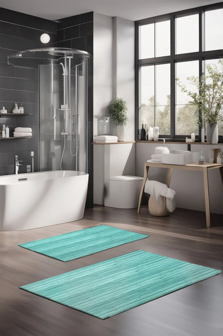 Set covorase de baie, L'essentiel Maison, CT-5249, Multicolor Set covorase de baie, L'essentiel Maison, CT-5249, Multicolor