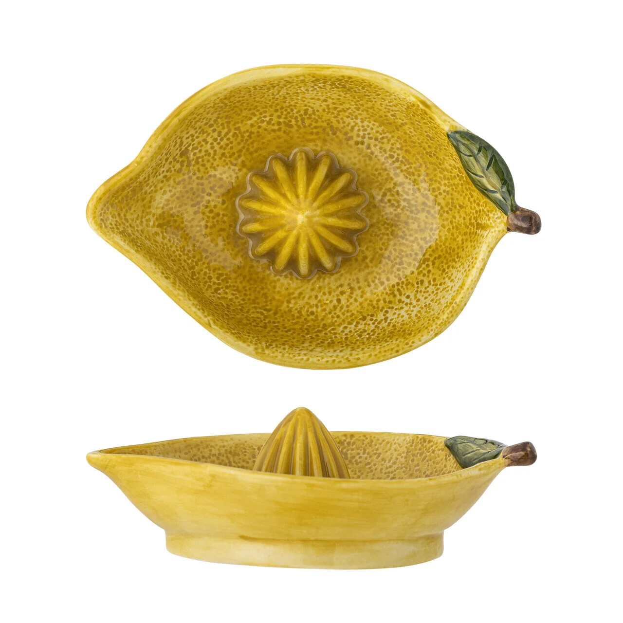 Storcator lamaie, Bloomingville, Limone, 15.5x10.5x5 cm, 160 ml, ceramica, galben Storcator lamaie, Bloomingville, Limone, 15.5x10.5x5 cm, 160 ml, ceramica, galben