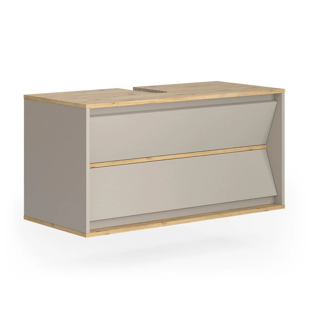 DULAP DE BAZĂ PENTRU CHIUVETĂ Edelin Caşmir 100x50 cm cu 2 sertare DULAP DE BAZĂ PENTRU CHIUVETĂ Edelin Caşmir 100x50 cm cu 2 sertare