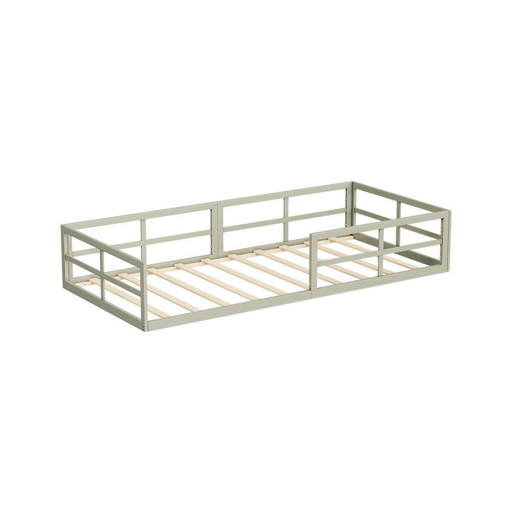 PAT PENTRU COPII Minno Greige 205 x 95 cm Fără saltea PAT PENTRU COPII Minno Greige 205 x 95 cm Fără saltea