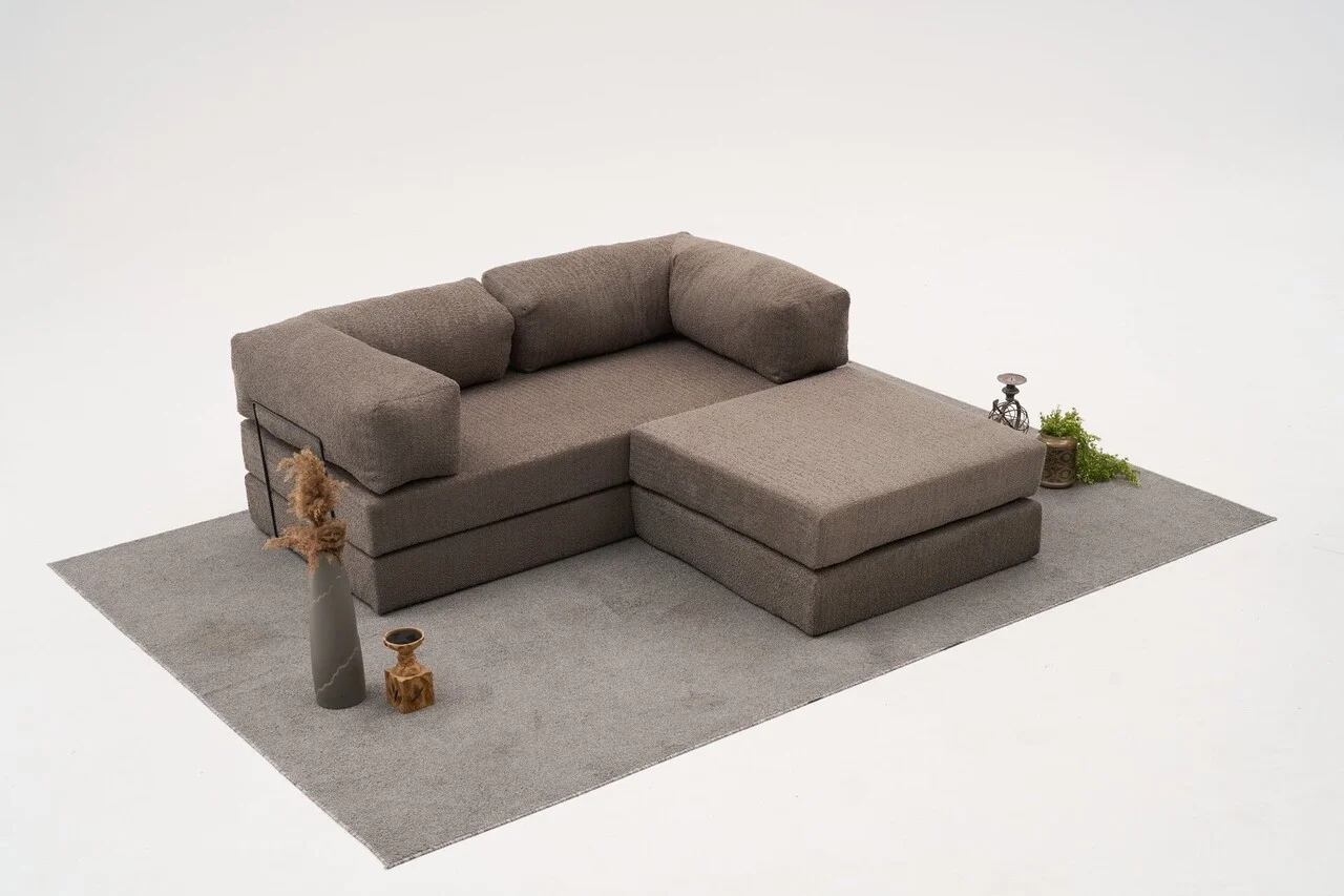 Coltar, Atelier del Sofa, 825BLC5236, Tesatura Chenille, Gri Coltar, Atelier del Sofa, 825BLC5236, Tesatura Chenille, Gri