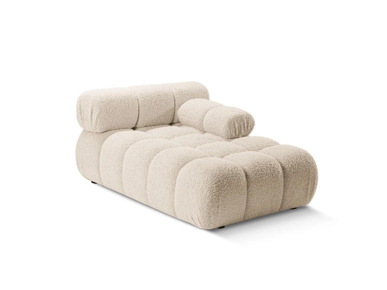 Sezlong living dreapta 1 loc, Bellis-213, Micadoni Home, 155x94x70 cm, tesatura boucle, bej deschis Sezlong living dreapta 1 loc, Bellis-213, Micadoni Home, 155x94x70 cm, tesatura boucle, bej deschis