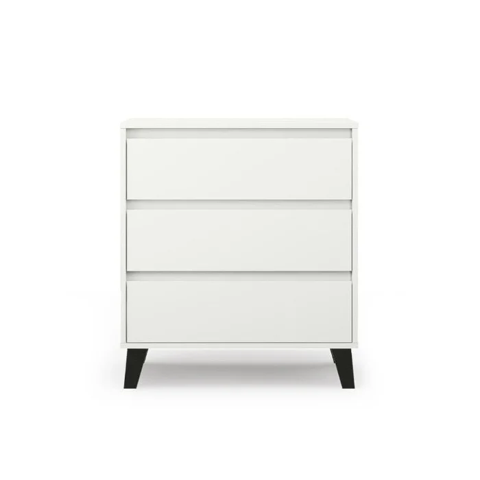 Comoda BORG, 3 sertare, alb, 70x38,8x78,4 cm Comoda BORG, 3 sertare, alb, 70x38,8x78,4 cm