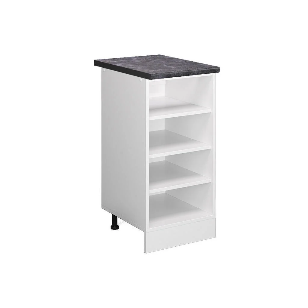 RAFT DE BUCĂTĂRIE R-Line Alb 40 cm , AP Antracit RAFT DE BUCĂTĂRIE R-Line Alb 40 cm , AP Antracit