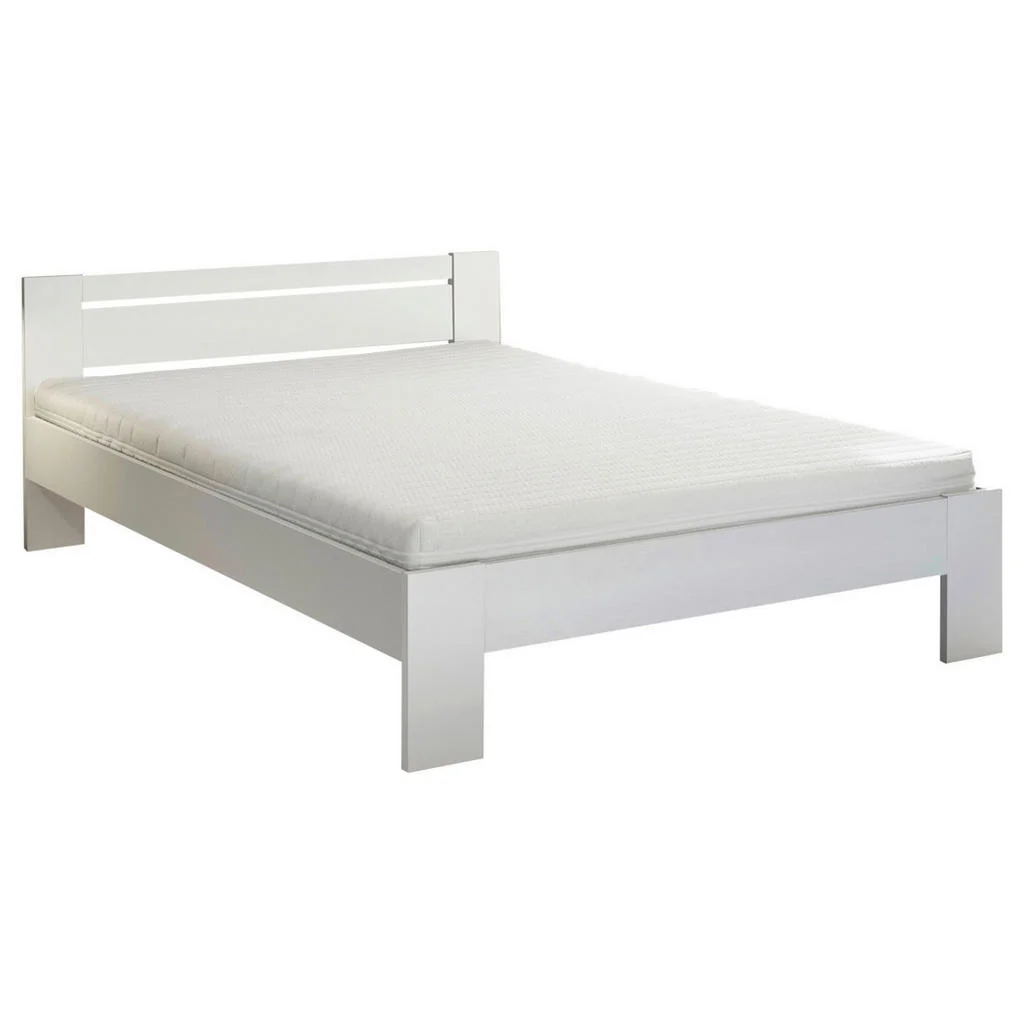 Pat, 140/200 cm, alb Pat, 140/200 cm, alb