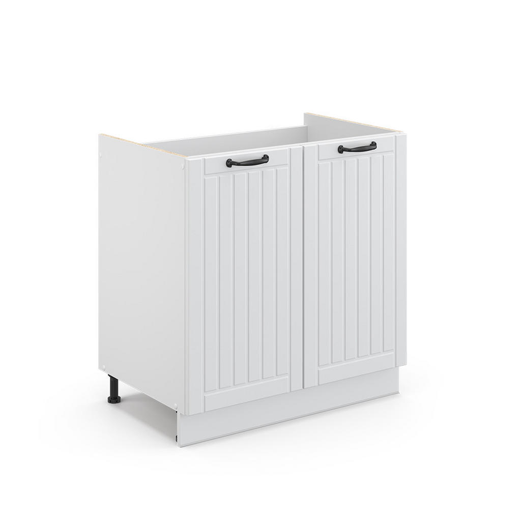 DULAP DE BAZĂ PENTRU CHIUVETĂ Fame-Line Casă de țară albă 80 cm fara blat DULAP DE BAZĂ PENTRU CHIUVETĂ Fame-Line Casă de țară albă 80 cm fara blat