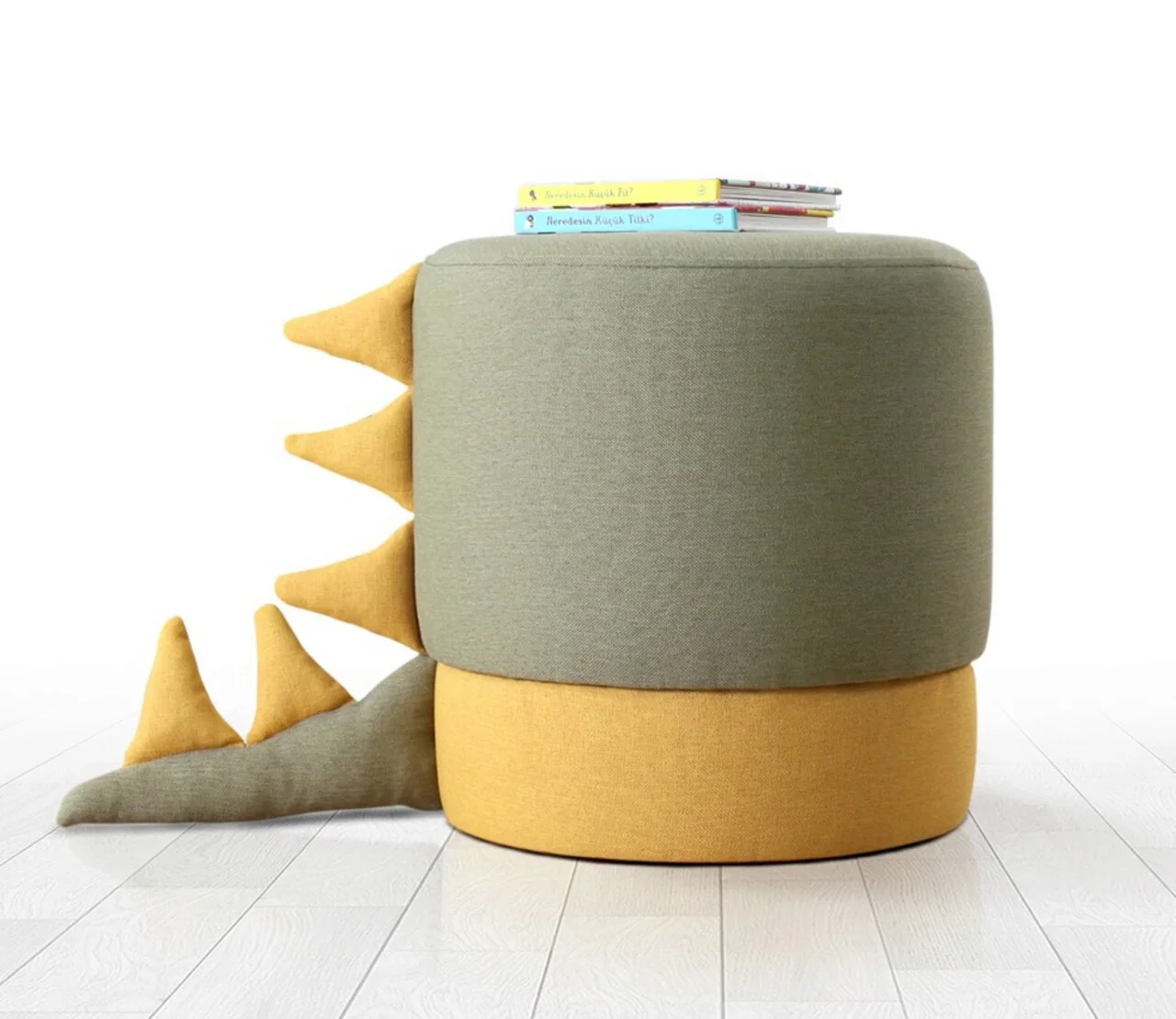 Taburet, Atelier del Sofa, 209FLF1328, Verde Taburet, Atelier del Sofa, 209FLF1328, Verde
