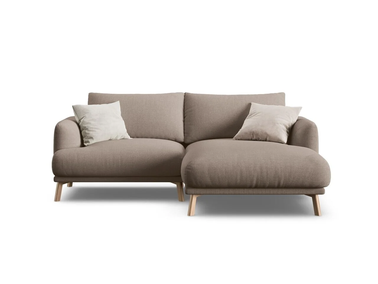 Coltar dreapta 3 locuri, Naomi, Micadoni Home, 200x170x75 cm, tesatura structurata, cappuccino Coltar dreapta 3 locuri, Naomi, Micadoni Home, 200x170x75 cm, tesatura structurata, cappuccino