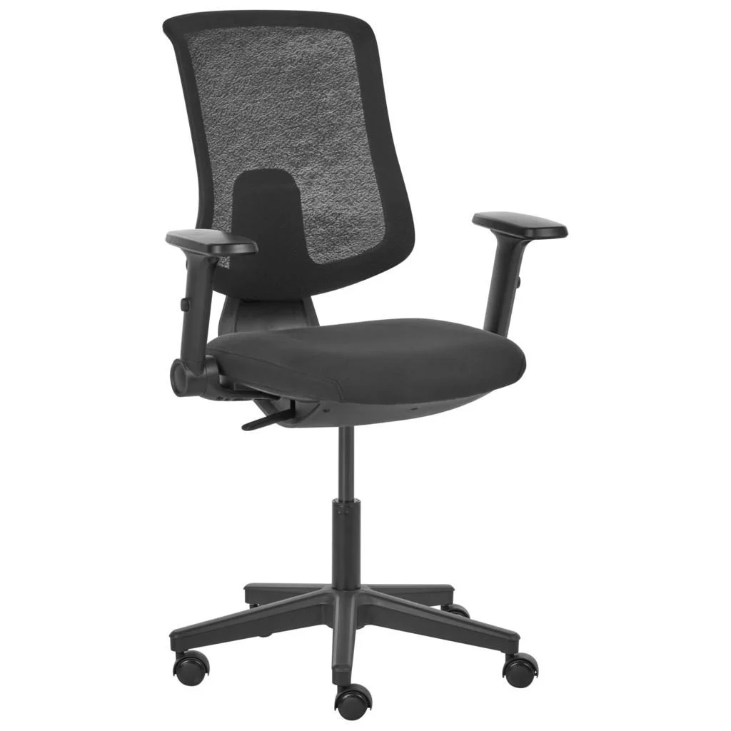 SCAUN DE BIROU textil negru Sero SCAUN DE BIROU textil negru Sero
