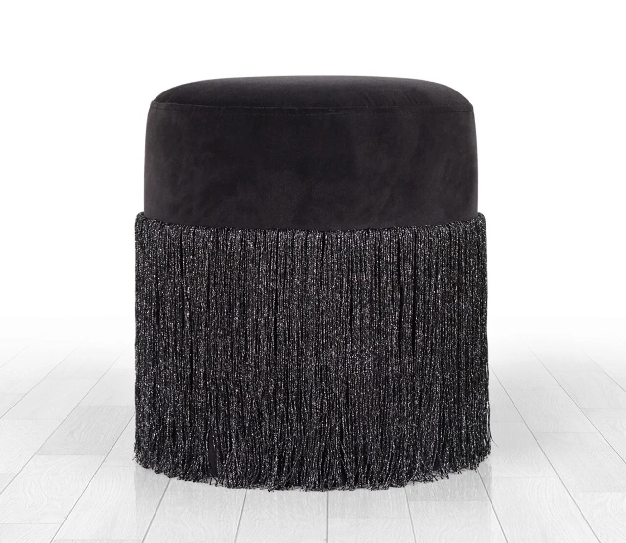 Taburet, Atelier del Sofa, 209FLF1258, Negru Taburet, Atelier del Sofa, 209FLF1258, Negru