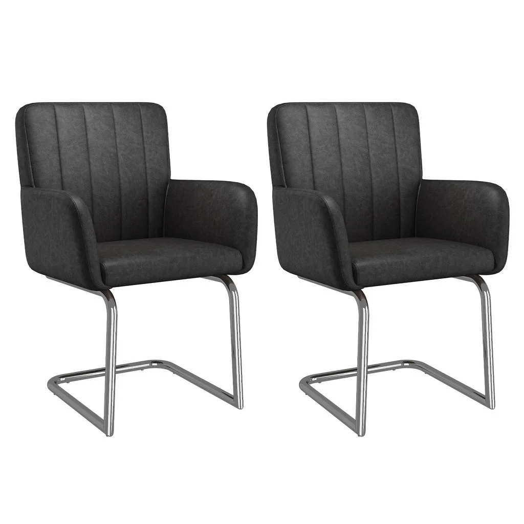 SET 2 SCAUNE DINING Piele Ecologică SET 2 SCAUNE DINING Piele Ecologică