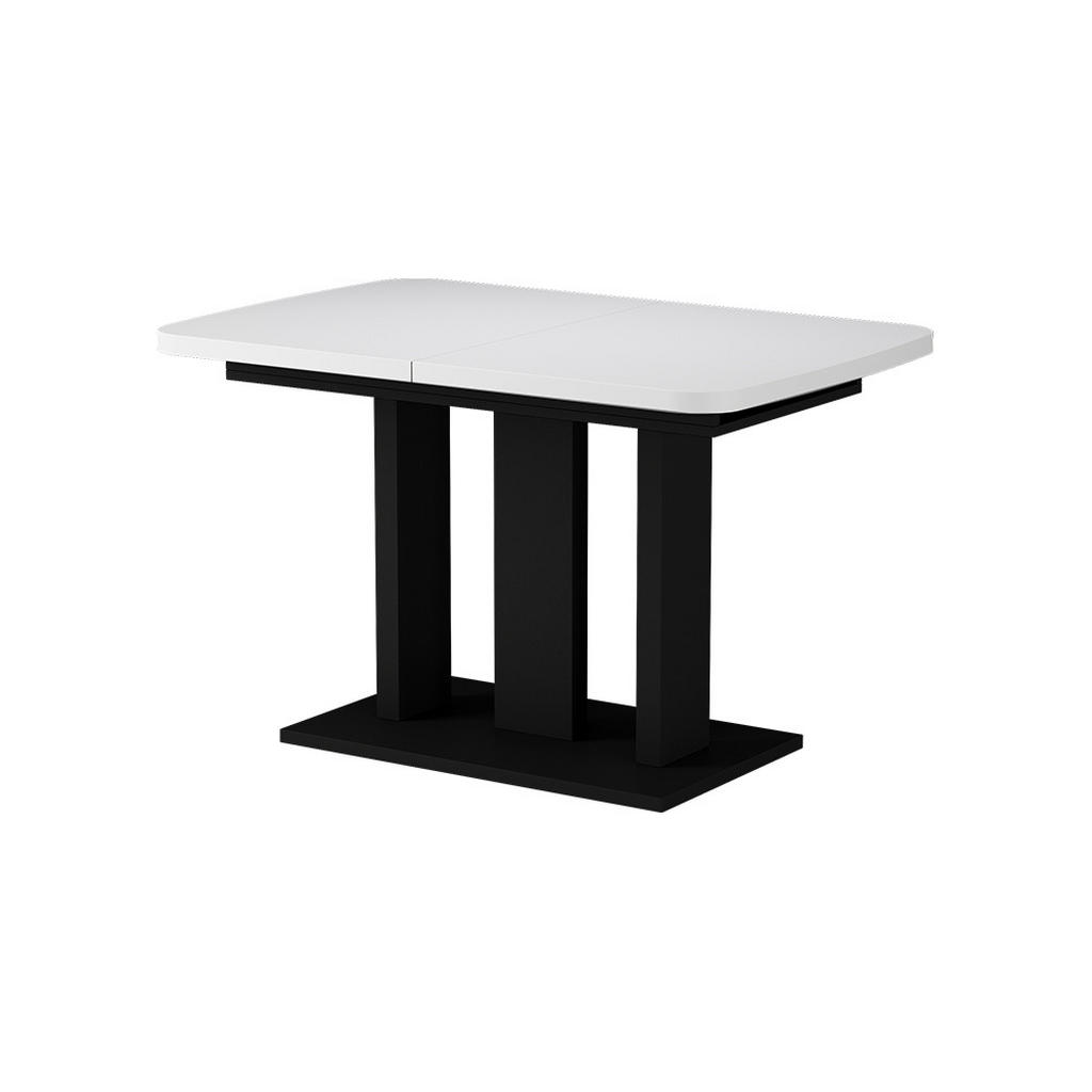 MASA DE SUFRAGERIE Fenaro, Alb/Negru, 120-160 x 80 cm 2 părți MASA DE SUFRAGERIE Fenaro, Alb/Negru, 120-160 x 80 cm 2 părți