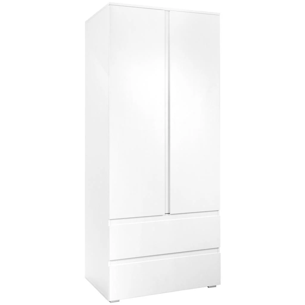 Dulap Cu Uși Rotative, 80/191/55 cm, alb Dulap Cu Uși Rotative, 80/191/55 cm, alb