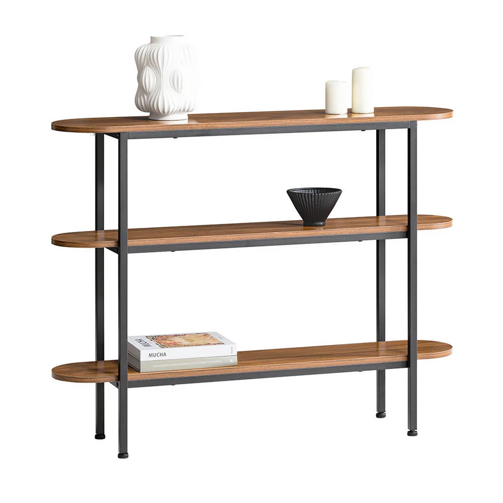 MASA consolă cu trei rafturi, design modern și funcțional MASA consolă cu trei rafturi, design modern și funcțional