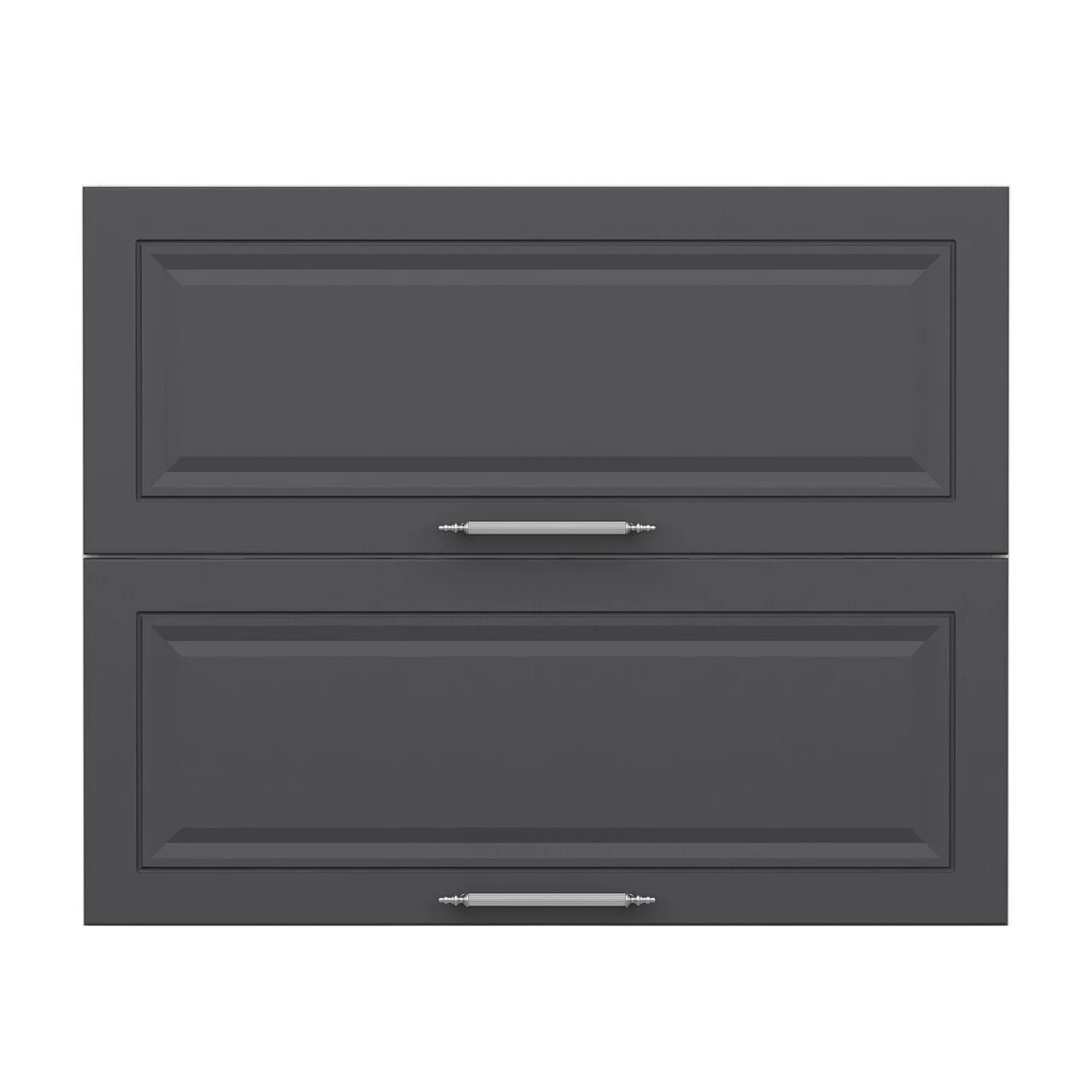 Dulap pentru bucatarie, Hanah Home, Minar, 90x72x37 cm, Alb / Antracit Dulap pentru bucatarie, Hanah Home, Minar, 90x72x37 cm, Alb / Antracit