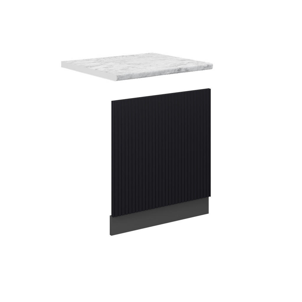 PANOUL FRONTAL Fame-Line dungi negre 60 cm , AP Marmură PANOUL FRONTAL Fame-Line dungi negre 60 cm , AP Marmură