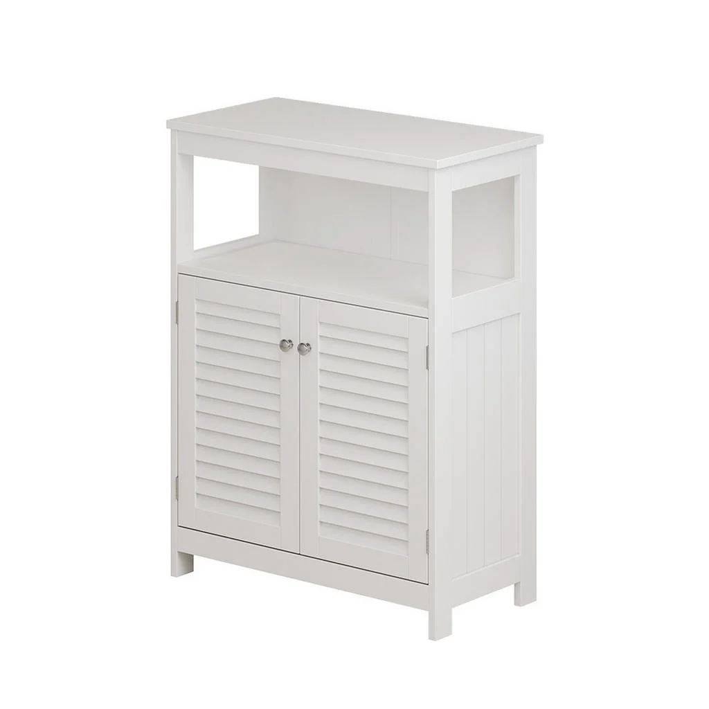 DULAP MIDI Riad Alb 60x80 cm cu uși și compartiment deschis DULAP MIDI Riad Alb 60x80 cm cu uși și compartiment deschis
