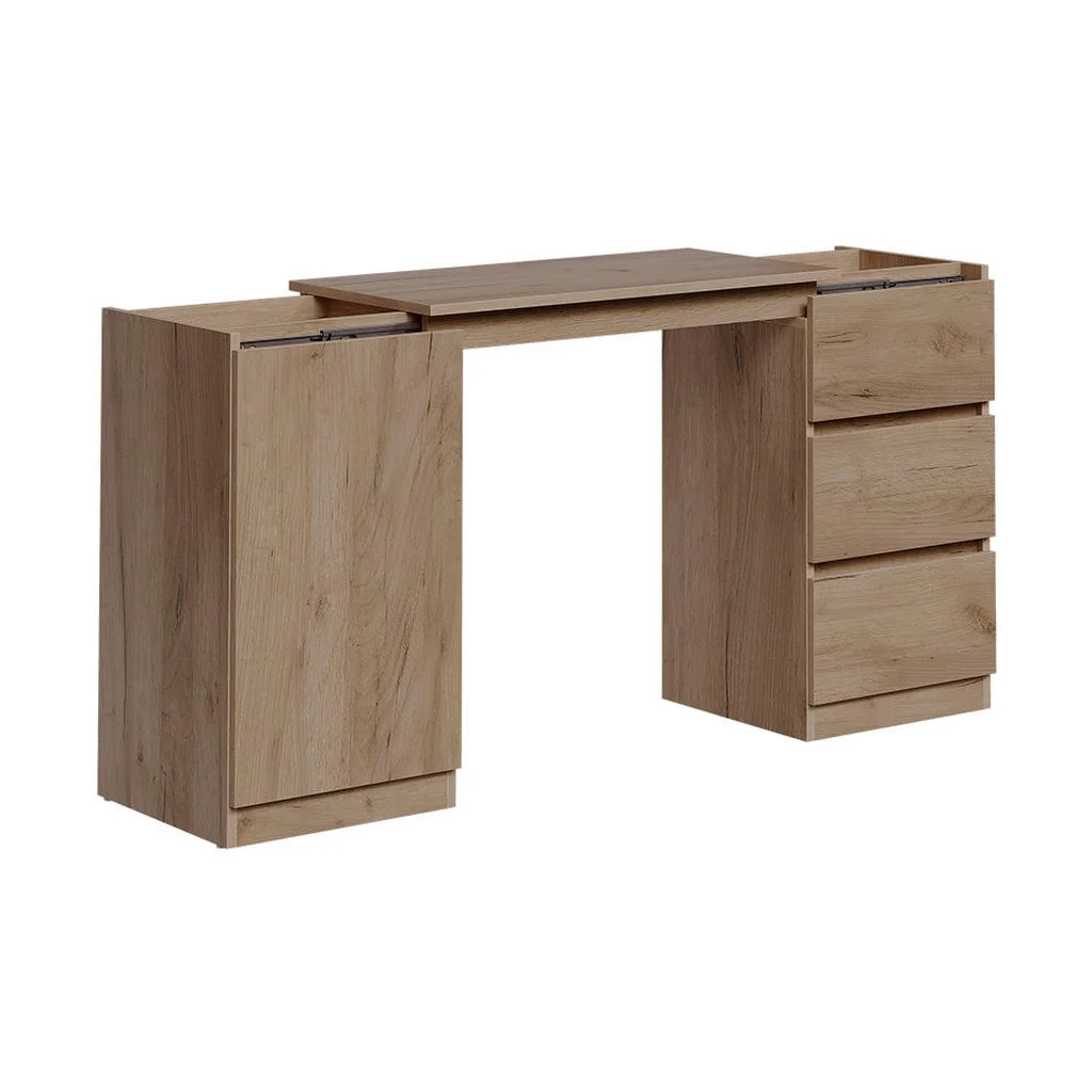 COMODĂ CU FUNCȚIE DE BIROU Varino, Stejar auriu, 80x75.5 cm extensibil COMODĂ CU FUNCȚIE DE BIROU Varino, Stejar auriu, 80x75.5 cm extensibil