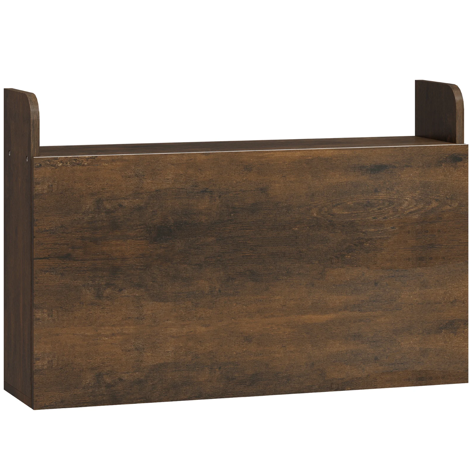 HOMCOM Birou suspendat de perete, masă rabatabilă pentru calculator și poliță rabatabilă cu spații de depozitare - 77 x 20 x 51 cm | Aosom Romania HOMCOM Birou suspendat de perete, masă rabatabilă pentru calculator și poliță rabatabilă cu spații de depozitare - 77 x 20 x 51 cm | Aosom Romania