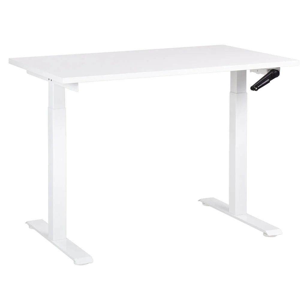 BIROU alb 120/72 cm manual reglabil pe înălțime Destin III BIROU alb 120/72 cm manual reglabil pe înălțime Destin III