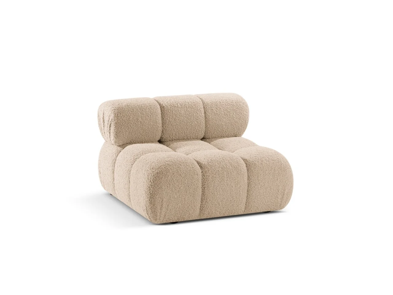 Modul pentru canapea, 1 loc, Bellis-213, Micadoni Home, 94x94x70 cm, tesatura boucle, bej sand Modul pentru canapea, 1 loc, Bellis-213, Micadoni Home, 94x94x70 cm, tesatura boucle, bej sand