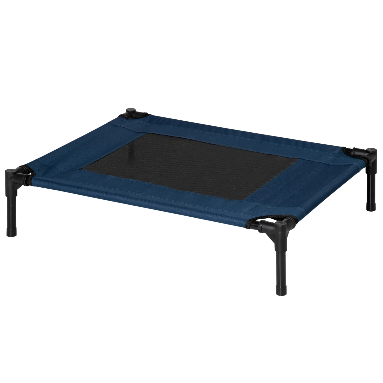 Pat Confortabil pentru Câinișori PawHut, Design Modern, Albastru și Negru, 76x61x18cm | Aosom Romania Pat Confortabil pentru Câinișori PawHut, Design Modern, Albastru și Negru, 76x61x18cm | Aosom Romania