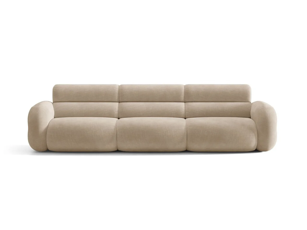 Canapea 4 locuri, Neo, Micadoni Home, 305x100x83 cm, tesatura Chenille, bej inchis Canapea 4 locuri, Neo, Micadoni Home, 305x100x83 cm, tesatura Chenille, bej inchis