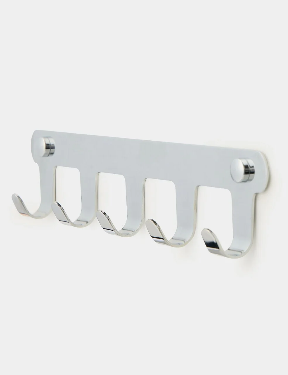 Cuier de perete, Hanah Home, Smart 5, 28.5x6x3 cm, Inox, Crom Cuier de perete, Hanah Home, Smart 5, 28.5x6x3 cm, Inox, Crom