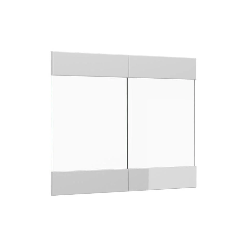 FRONT DE BUCĂTĂRIE R-Line Alb lucios ridicat 79.2x59 cm front de mobilier pentru dulap suspendat cu vitrină FRONT DE BUCĂTĂRIE R-Line Alb lucios ridicat 79.2x59 cm front de mobilier pentru dulap suspendat cu vitrină