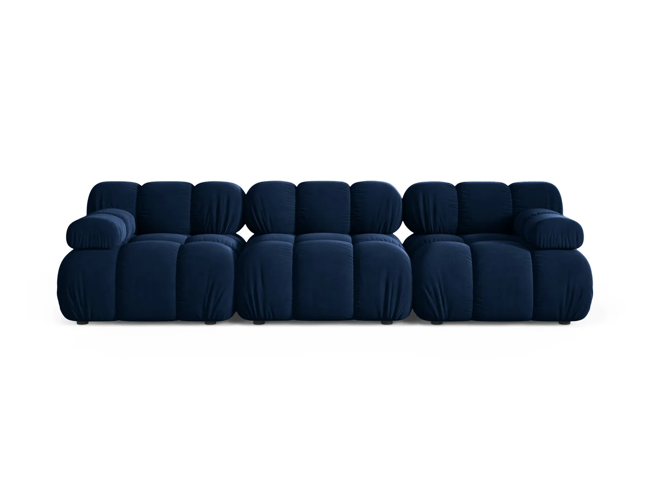 Canapea modulara 3 locuri, Bellis-51, Micadoni Home, 282x94x70 cm, catifea, albastru regal Canapea modulara 3 locuri, Bellis-51, Micadoni Home, 282x94x70 cm, catifea, albastru regal