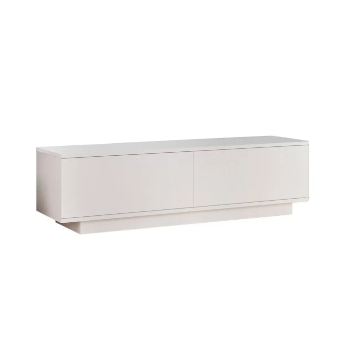 Comoda TV FN1-W, alb, 140x35,5x38,2 cm Comoda TV FN1-W, alb, 140x35,5x38,2 cm
